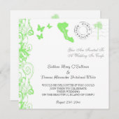 uitnodiging voor Corfu Wedding (Voorkant / Achterkant)