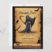 Uitnodiging voor Costume-partij Halloween (Voorkant)
