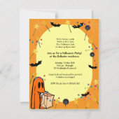 Uitnodiging voor Costume-partij Halloween (Voorkant)