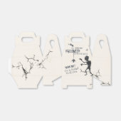 Uitnodiging voor Costume-partij Halloween Bedankdoosjes (Uitgevouwen)