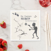 Uitnodiging voor Costume-partij Halloween Servet (Insitu)