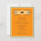 Uitnodiging voor Costume-partij van Halloween Ball (Voorkant)