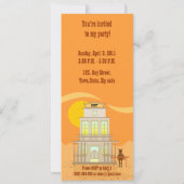 Uitnodiging voor cowboy kind (Achterkant)