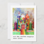 Uitnodiging voor Craft Castle-evenementen met Craf (Voorkant)