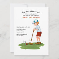 Uitnodiging voor Croquet Speler