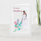 Uitnodiging voor cruise Wedding (Voorkant)