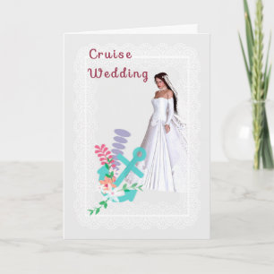 Uitnodiging voor cruise Wedding
