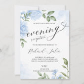 Uitnodiging voor CRYSTAL avondbruiloftsreceptie (Voorkant)