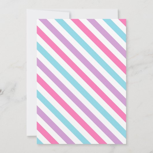 Uitnodiging voor Cupcake Versiering Feestje, Bewer (Achterkant)