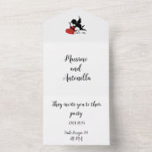 UITNODIGING VOOR CUPIDO PARTY (Binnen)