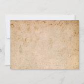 Uitnodiging voor 'Dag van de Doden 2' (Achterkant)