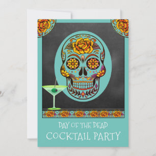 Uitnodiging voor Dag van de Doden Cocktailparty