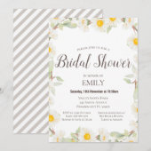 Uitnodiging voor Daisybabyfeest, Uitnodiging voor  (Voorkant / Achterkant)