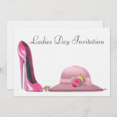Uitnodiging voor dames dag (Voorkant / Achterkant)