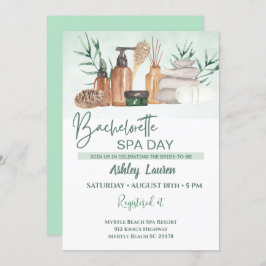 Uitnodiging voor dames-schoonheidssalon voor vrijg