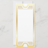 Uitnodiging voor damesavond volledig aanpasbaar (Achterkant)