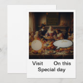 Uitnodiging voor Dankzegging (Voorkant / Achterkant)