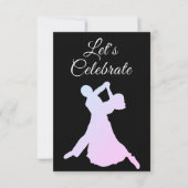 Uitnodiging voor dansfeest (Voorkant)