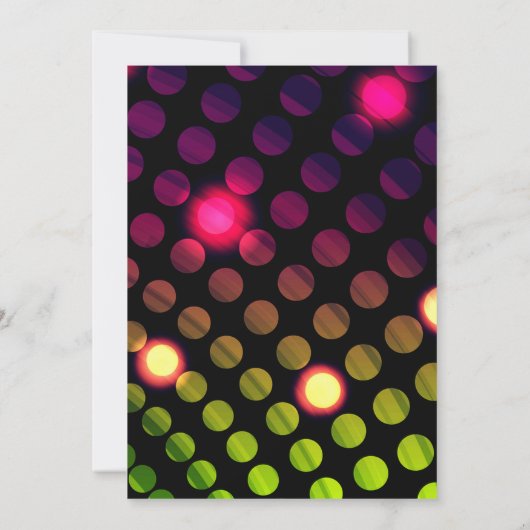 Uitnodiging voor dansfeest (Achterkant)