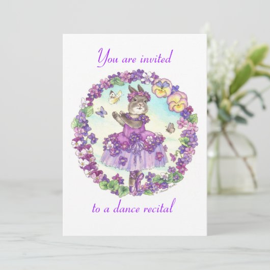 uitnodiging voor dansoverweging (Staand voorkant)