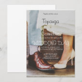 Uitnodiging voor dansweddenschappen (Voorkant / Achterkant)