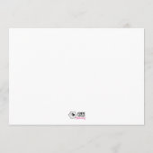 Uitnodiging voor de 16e verjaardag van een jongen (Achterkant)