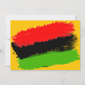 Uitnodiging voor de 19e Dag van de Vrijheid Vlag V (Achterkant)