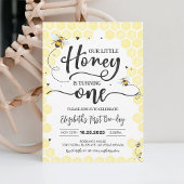 Uitnodiging voor de 1e verjaardag van Bij | Hommel