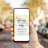 Uitnodiging voor de 1e verjaardag van Bij | Hommel