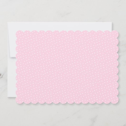 Uitnodiging voor de 3e verjaardag met ijs. (Achterkant)