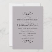 Uitnodiging voor de 60e Diamond Jubileum Party (Voorkant)