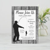 Uitnodiging voor de achtertuin van de viskwekerij  (Staand voorkant)