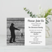 Uitnodiging voor de achtertuin van de viskwekerij  (Staand voorkant)