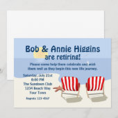 Uitnodiging voor de aftredingspartij voor elke voo (Voorkant / Achterkant)