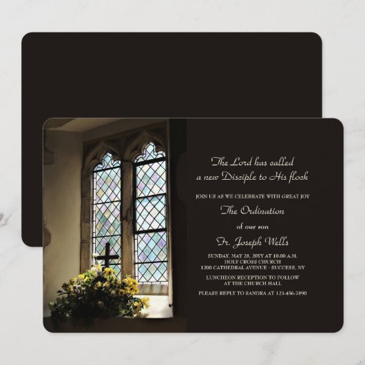 Uitnodiging voor de allereerste bestelling van Gla (Voorkant / Achterkant)