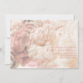 Uitnodiging voor de Baby Shower van Moon Girl (Voorkant)