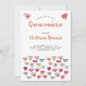 Uitnodiging voor de Beker van het Tea-evenement (Voorkant)