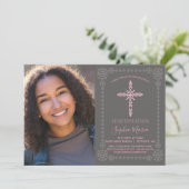 Uitnodiging voor de Bevestigingspartij van Girl me (Staand voorkant)