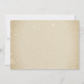 Uitnodiging voor de boerderij van kippen (Achterkant)