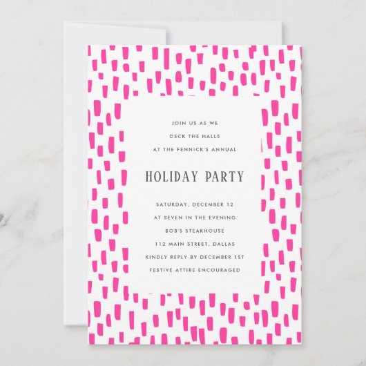 Uitnodiging voor de BrightStor Dashing-feestdag (Voorkant)