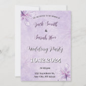 Uitnodiging voor de bruiloft (Voorkant)