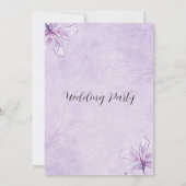 Uitnodiging voor de bruiloft (Achterkant)