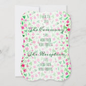  uitnodiging voor de bruiloft (Achterkant)