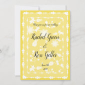  uitnodiging voor de bruiloft (Voorkant)