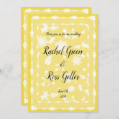  uitnodiging voor de bruiloft (Voorkant / Achterkant)