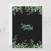 Uitnodiging voor de bruiloft & Aankondigingen Flas (Achterkant)