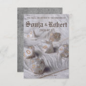uitnodiging voor de bruiloft RPG Dice (Voorkant / Achterkant)
