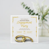 Uitnodiging voor de bruiloft Save The Dates (Staand voorkant)