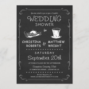 Uitnodiging voor de bruiloft van de hoogste hat Co