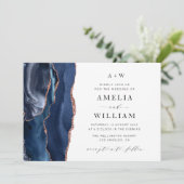 uitnodiging voor de bruiloft van marjoen en roos g (Staand voorkant)